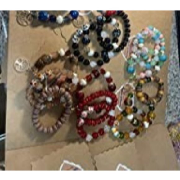 * New Bohemian Bracelets for Women Stretch Multilayer Colorful Beads Bra… main image 4